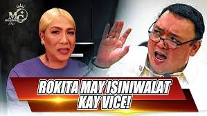 ROQUE, MAY ISINIWALAT KAY VICE GANDA?!