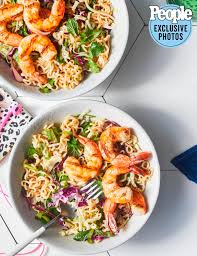 Simple recipes that capture the real taste of india. Brooke Williamson S Chilled Ramen Noodles With Grilled Shrimp People Com