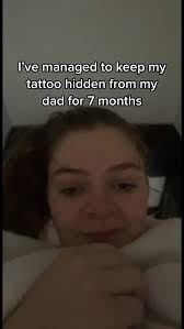 I’m the only person in my whole family to have any tattoos😃 #fyp  #foryoupage #tattoo #parents #introuble
