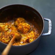 Curry De Lotte Flambe Au Cognac Recettes Recette Recette Curry Recettes De Cuisine Recette Poisson