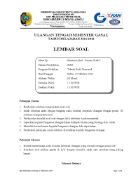 Berikut ini adalah contoh soal pilihan ganda teks eksposisi kelas 12 beserta jawabannya. Soal Corel Draw Pilihan Ganda Beserta Jawabannya
