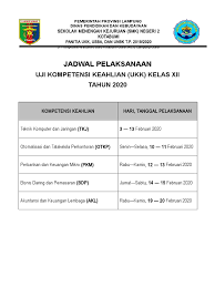 Untuk download soal dan kunci jawaban sistem komputer klik disini. Jadwal Pelaksanaan Ukk 2020