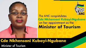 Minister of tourism, ministry of tourism of south africa. Myanc Minister Of Tourism Cde Nkhensani Kubayi Ngubane Cabinet2019 Https T Co 3hyafbz3jh African National Congress