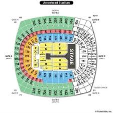 76 Exhaustive Seating Chart For Arrowhead Stadium