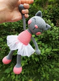 Leithygurumi Pembe Yanakli Balerin Kedi Turkce Tarif