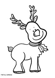 Reindeer Christmas Coloring Coloringpages Coloringpagesforkids Renna Natale Disegni Pagine Da Colorare Di Natale Immagini Di Natale Colori Di Natale