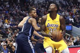 Davis ends up playing 16 minutes and 40 seconds in his first action since feb. Lakers Vs Mavericks Start Time Tv Schedule And Game Preview Silver Screen And Roll