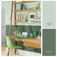 Color Trends Color Of The Year 2020 First Light 2102 70 Benjamin Moore Benjamin Moore Colors Green Home Offices Benjamin Moore