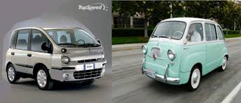 The fiat 600 multipla, seen here in turin, italy, in 1955. If The Fiat Multipla Was Designed Like The Old Multipla