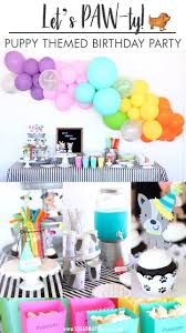 Birthday Decoration Ideas For Boy Kid Let S Paw Ty Puppy Themed Birthday Party Inspiration Dog Party Kids Birthday Party Dog Themed Birthday Party Kids Party Decorations Puppy Birthday Parties