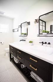 white bathroom, wall mount faucet