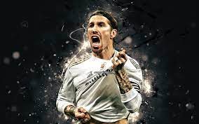 Modrić and ramos pose with the laliga trophy | july 16, 2020. Download Wallpapers Sergio Ramos 2020 Real Madrid Fc Goal Spanish Footballers La Liga Spain Sergio Ramos Garcia Neon Lights Soccer Football Real Madrid Cf Laliga For Desktop Free Pictures For Desktop Free