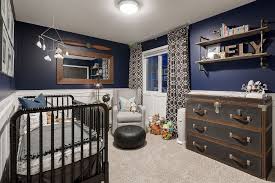Baby Boy Nursery Airplane Inspired Navy Blue Aviation Rustic By Decoratinglife Ca Boy Nursery Colors Blue Nursery Boy Airplane Nursery