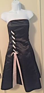 Jessica Mcclintock Black Strapless Cocktail Dress Semi Formal Prom Party Jessicamcclint Cocktail Dress Prom Strapless Cocktail Dresses Gorgeous Prom Dresses