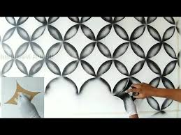 wall painting 3d design using black spray youtube 3d wall painting wall painting spray paint wall