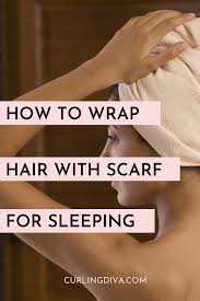Stradivarius mono polka dot satin neck scarf. How To Wrap Your Hair With A Scarf For Sleeping Hair Wraps Sleep Hairstyles Hair Wrap Scarf
