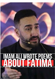Imam Ali (as) wrote poems about Sayeda Fatima (sa) —— #Islam #Muslim #Quran  #Ahlulbayt #ShiaLectures