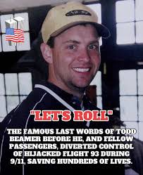 This is Todd Morgan Beamer. One of the passengers