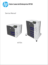 Hp Color Laserjet Enterprise M750 Service Manual Manualzz