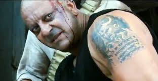 Kaancha Aka Sanjay Dutt Body Suit Tattoo Dragon Tattoo Film Sanskrit Tattoo