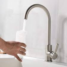 Below are kitchen faucet reviews of the top 10 best rated products in 2021. Hot And Cold Single Lever Kitchen Faucets Comllen Best Commercial Brushed Nickel Stainless Steel Single Handle Kitchen Sink Faucet Kitchen Bath Fixtures Tools Home Improvement Eudirect78 Eu