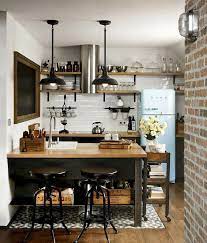 Kitchen design, kitchen design models, kitchen design ideas, dark cabinets, rustic, luxury, white, industrial, mediterranean, small. 32 Smart Small Apartment Decorating Ideas On A Budget Apartmenttherapy Apartmentgard In 2020 Kitchen Design Small Industrial Kitchen Design Industrial Decor Kitchen