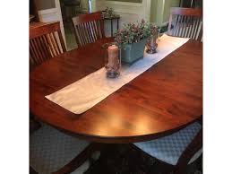 Thomasville furniture deschanel dining set pedestal table. Thomasville Dining Room Table W Leaf And 8 Matching Chairs In Orange Beach Baldwin County Alabama Johnson County Buy Sell Trade