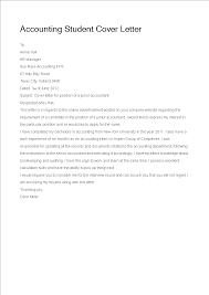 Mar 22, 2021 · professional cover letter builder. Accounting Student Cover Letter Templates At Allbusinesstemplates Com