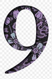 Vintage Purple Number 9 Png Typography Free Image By Rawpixel Com Baifern Typography Png Free Png