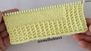 Iki Ilmek Or Bir Ilmek Dola Lastik Modeli Iki Sisle Yeni Model Lastik Orgu Youtube Orgu Baby Knitting Patterns Orgu Egitimleri
