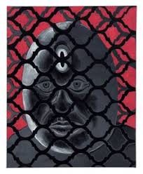 Trenton Doyle Hancock The Grey Remains Of A Friendship Scarred 2016 James Cohan Trenton Doyle Hancock Artist Mixed Media Canvas