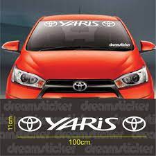 Kaca laminated dipasang pada kaca d. Buy Toyota Yaris Windshield Sticker Sticker Stiker Kaca Depan Toyota Yaris Windshield Seetracker Malaysia