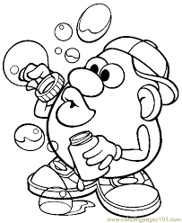 The biggest, funniest, nicest, nicest, nicest, and most beautiful mr. Mr Potato Head 012 Coloring Page For Kids Free Mister Potato Printable Coloring Pages Online For Kids Coloringpages101 Com Coloring Pages For Kids
