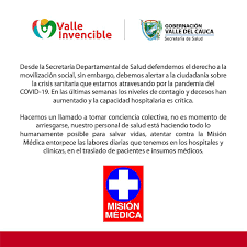 Información general de la secretaria de salud. Secretaria De Salud De Valle Del Cauca Secsaludvalle Twitter
