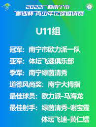 拼出个未来”！——记2022广西南宁“柳沙杯”青少年足球邀请赛