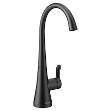 Moen S5520BL Sip Transitional Cold Water Kitchen Beverage Faucet with  Optional Filtration System, Matte Black - Amazon.com
