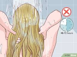 Sep 28, 2018 · apple cider vinegar helps to balance hair and scalp ph. Simple Ways To Wash Hair After Bleaching 12 Steps With Pictures