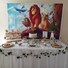 Kit Deco Pour Anniversaire Theme Roi Lion Toile De Fond Ruban Roi Lion Stickers Boites A Bonbons Anniversa Anniversaire Roi Lion Le Roi Lion Anniversaire