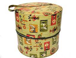 Vintage Hat Box Green Hatbox Round Wig Case Hat Carrier Etsy Vintage Hat Boxes Hats Vintage Hat Box