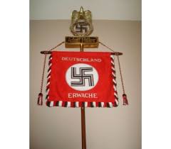 A symbol of the new germany, the deutschland erwache (germany awake) standards were first introduced on january 28, 1923. Deutschland Erwache Standarte Reproduction