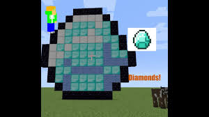 This is a simple online pixel art editor to help you make pixel art easily. Minecraft Pixel Art Diamond Youtube