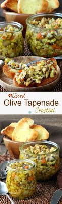 Olive Tapenade Crostini Recipe Vegan In The Freezer Tapenade Recipe Olive Recipes Cold Appetizers