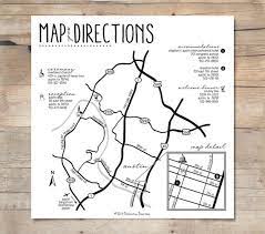 Custom Wedding Map Printable Pdf File Any Event Or Purpose Wedding Directions Map Map Wedding Invitation Wedding Map