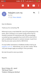 Earning the right to indulge: Unifi Giving Free Upgrade To Certain Customer