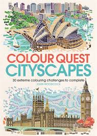Show your kids a fun way to learn the abcs with alphabet printables they can color. Colour Quest Cityscapes Michael O Mara Books