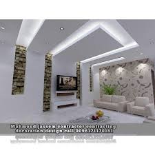 Contracting Decoration Design Decor Modern Home Decor Contractor House Design Wallpaper Gypsum Board Ceilings W Huis Interieur Plafondontwerp Woonkamer Ontwerp
