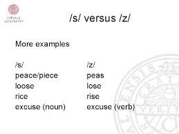 May 16, 2013 · pronunciation /s/, /z/, /iz/ may16. Introduction To English Pronunciation And Phonetics Lecture 2