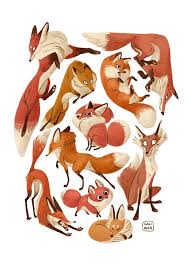 Pin By Shane Le On Animal Character Design Canine Illustration Character Design Character Design Animation Animal Drawings