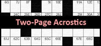 Learn how acrostic puzzles work at howstuffworks. Printable Acrostic Puzzles
