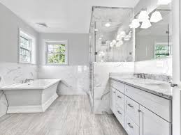 White color cabinets most widely used for this granite and create contrast because of the dark gray bedrock. 75 Beautiful Bathroom With Gray Countertops Pictures Ideas August 2021 Houzz